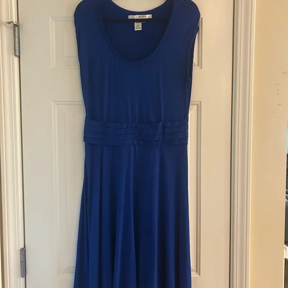 Max Studio | Dresses | Max Studio Cobalt Blue Sleeveless Dress Size Medium  | Poshmark